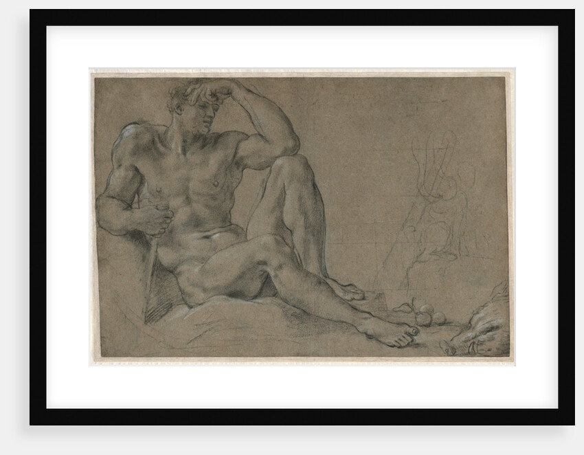 Hercules Resting, 1595-1597 by Annibale Carracci