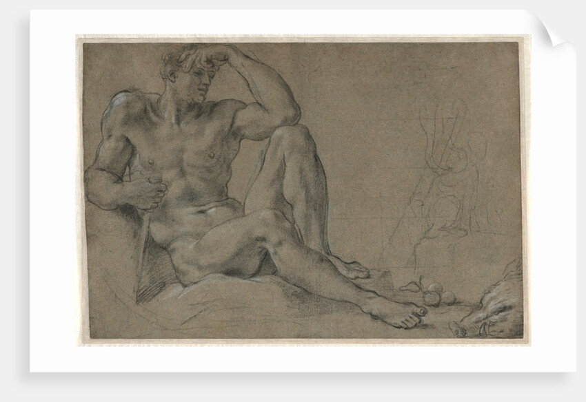 Hercules Resting, 1595-1597 by Annibale Carracci