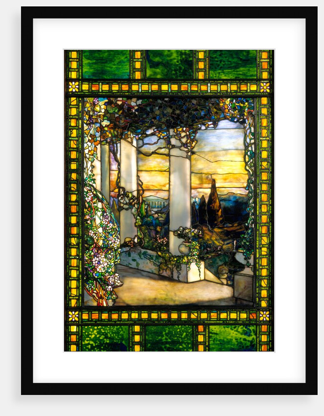 Hinds House Window, c. 1900 by Tiffany Glass & Decorating Co.