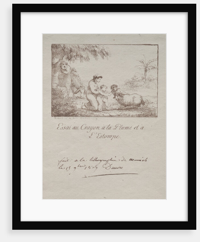 Holy Family on the Flight into Egypt, 1809 by Dominique Vivant Denon