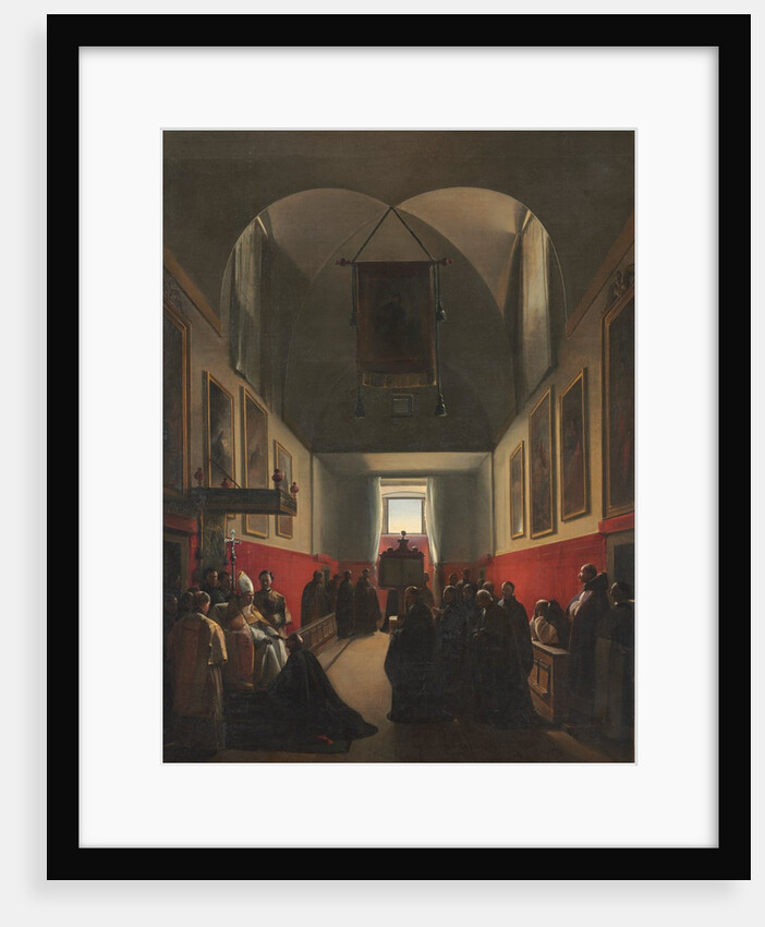 Homage to a Bishop, 1839 by François Marius Granet