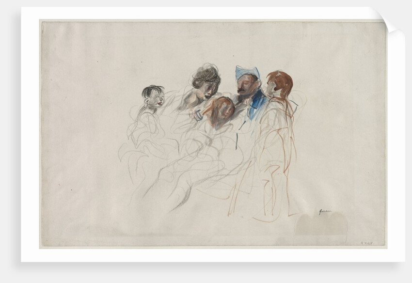 Home on a Furlough, fourth quarter 1800s or first third 1900s by Jean Louis Forain