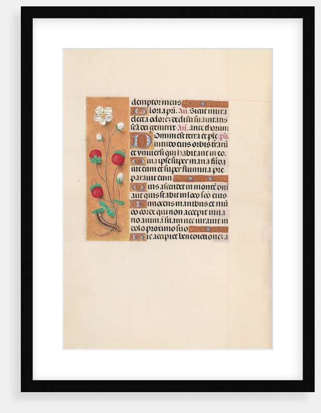 Hours of Queen Isabella the Catholic, Queen of Spain: Fol. 102v, c. 1500 by Master of the First Prayerbook of Maximillian