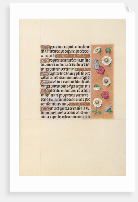 Hours of Queen Isabella the Catholic, Queen of Spain: Fol. 104r, c. 1500 by Master of the First Prayerbook of Maximillian