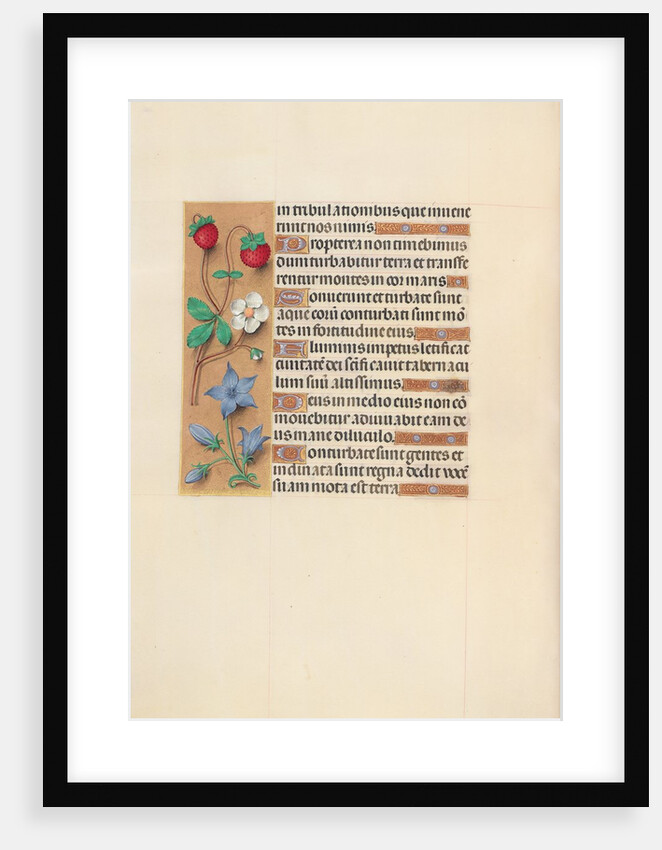 Hours of Queen Isabella the Catholic, Queen of Spain: Fol. 105v, c. 1500 by Master of the First Prayerbook of Maximillian