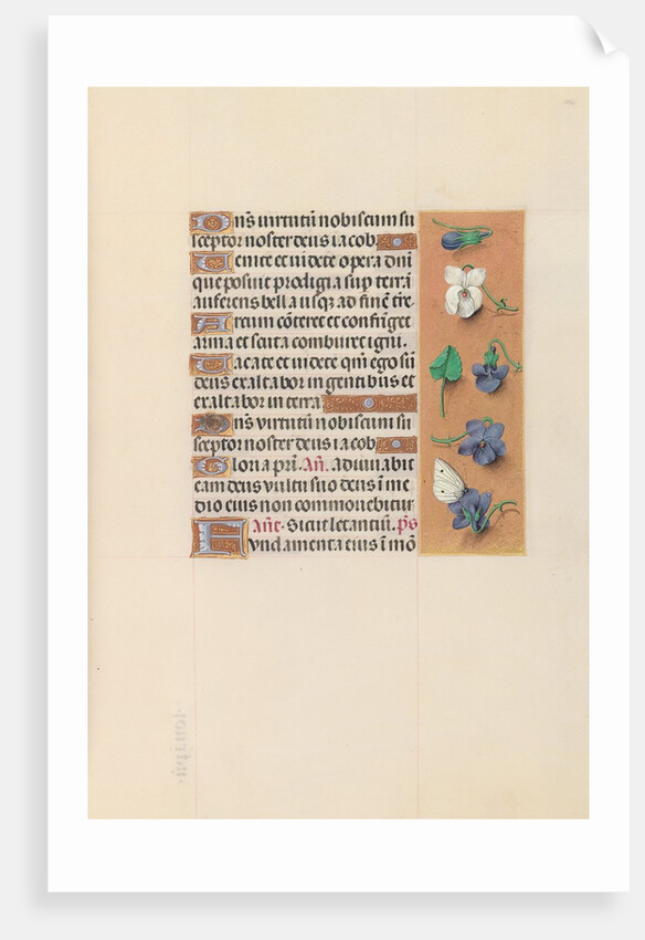 Hours of Queen Isabella the Catholic, Queen of Spain: Fol. 106r, c. 1500 by Master of the First Prayerbook of Maximillian