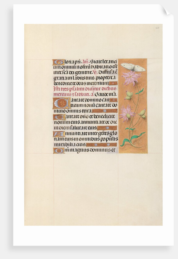 Hours of Queen Isabella the Catholic, Queen of Spain: Fol. 107r, c. 1500 by Master of the First Prayerbook of Maximillian