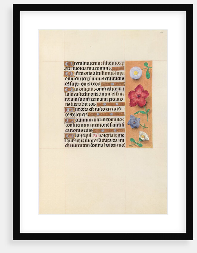 Hours of Queen Isabella the Catholic, Queen of Spain: Fol. 109r, c. 1500 by Master of the First Prayerbook of Maximillian