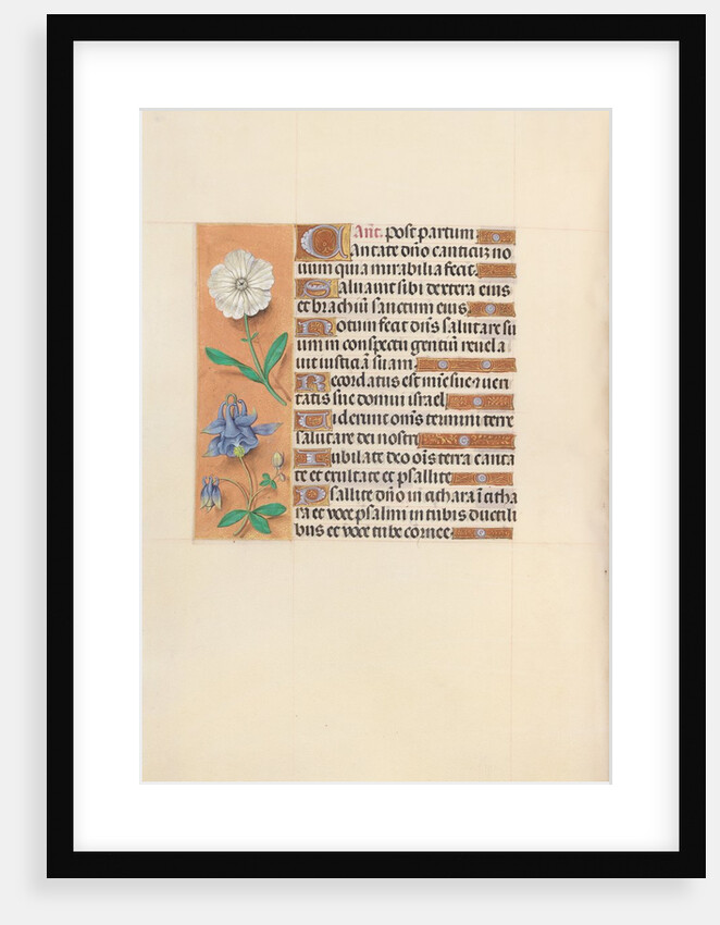 Hours of Queen Isabella the Catholic, Queen of Spain: Fol. 109v, c. 1500 by Master of the First Prayerbook of Maximillian