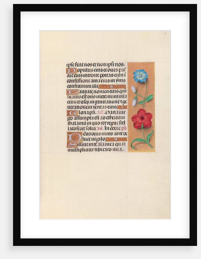 Hours of Queen Isabella the Catholic, Queen of Spain: Fol. 117r, c. 1500 by Master of the First Prayerbook of Maximillian