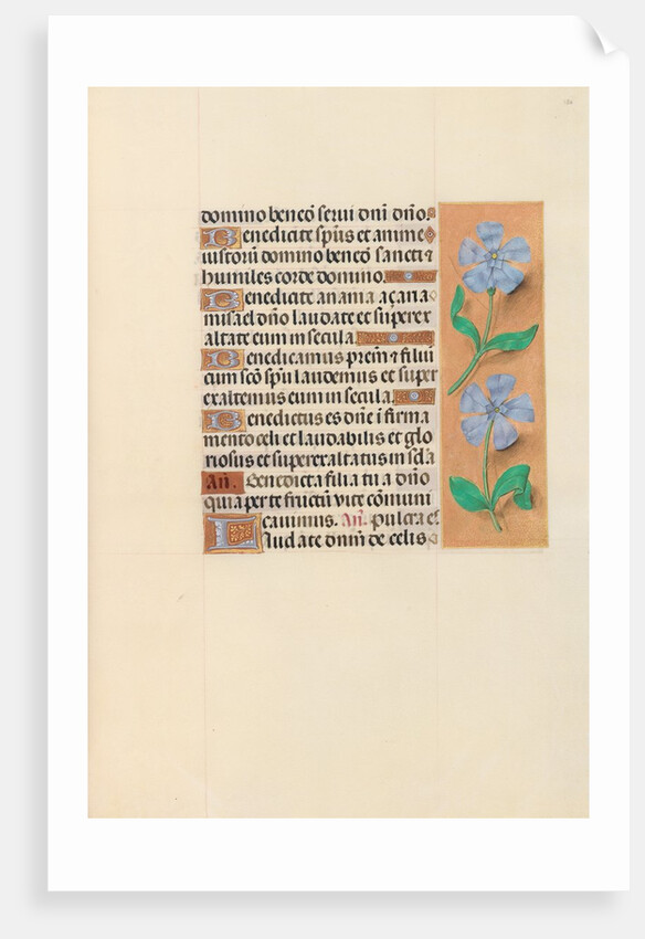 Hours of Queen Isabella the Catholic, Queen of Spain: Fol. 120r, c. 1500 by Master of the First Prayerbook of Maximillian