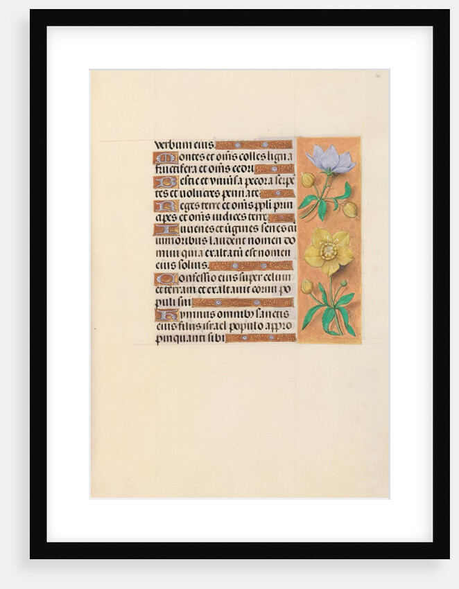 Hours of Queen Isabella the Catholic, Queen of Spain: Fol. 121r, c. 1500 by Master of the First Prayerbook of Maximillian