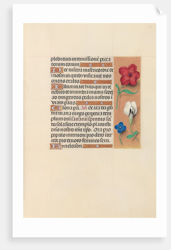 Hours of Queen Isabella the Catholic, Queen of Spain: Fol. 124r, c. 1500 by Master of the First Prayerbook of Maximillian