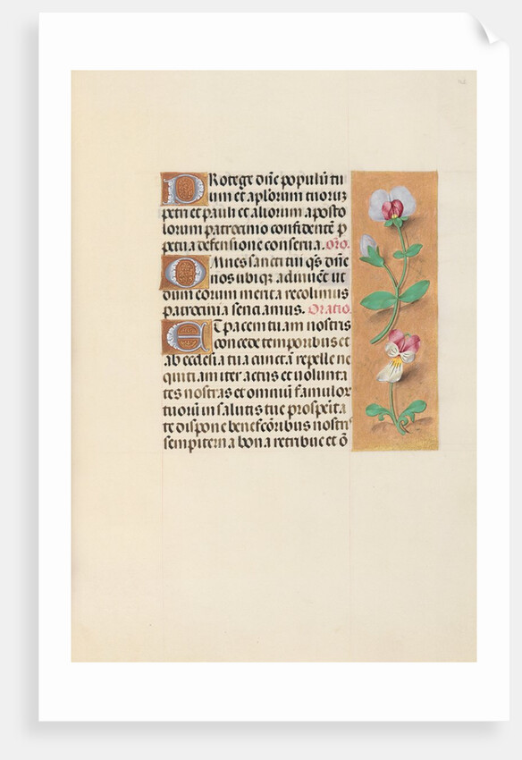 Hours of Queen Isabella the Catholic, Queen of Spain: Fol. 125r, c. 1500 by Master of the First Prayerbook of Maximillian