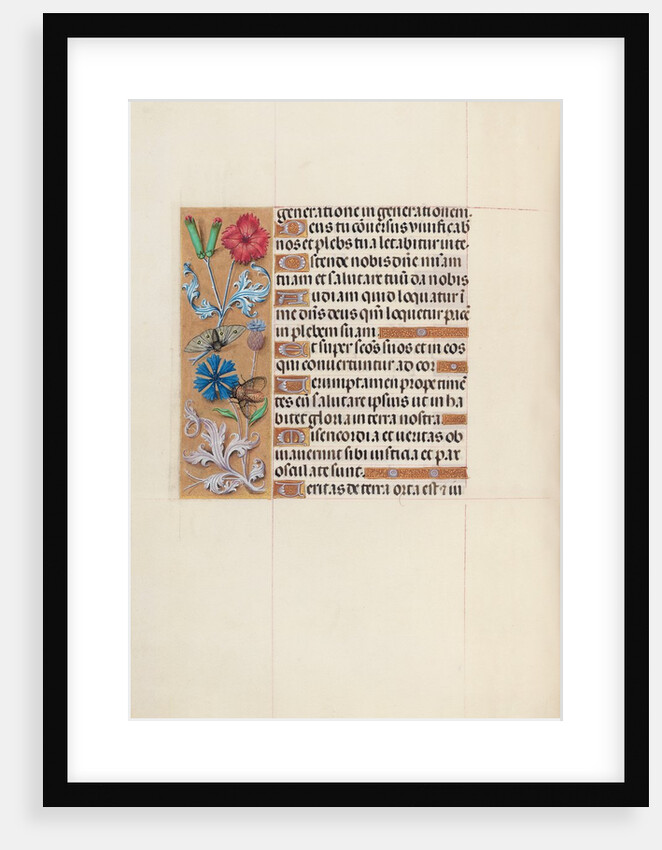 Hours of Queen Isabella the Catholic, Queen of Spain: Fol. 128v, c. 1500 by Master of the First Prayerbook of Maximillian