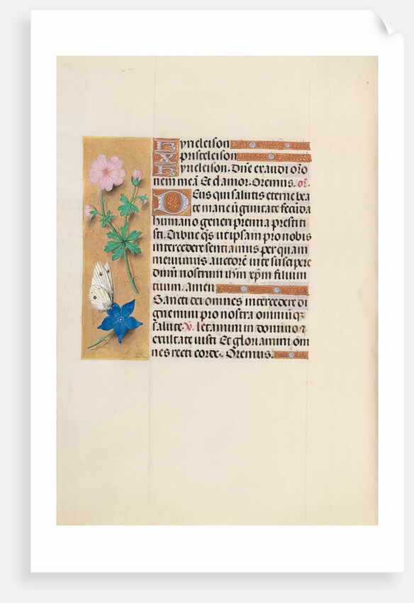 Hours of Queen Isabella the Catholic, Queen of Spain: Fol. 134v, c. 1500 by Master of the First Prayerbook of Maximillian