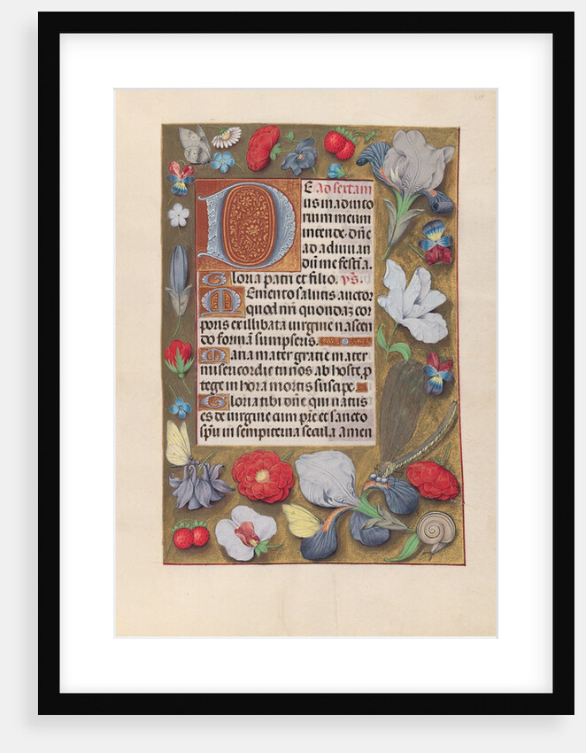 Hours of Queen Isabella the Catholic, Queen of Spain: Fol. 137r, c. 1500 by Master of the First Prayerbook of Maximillian