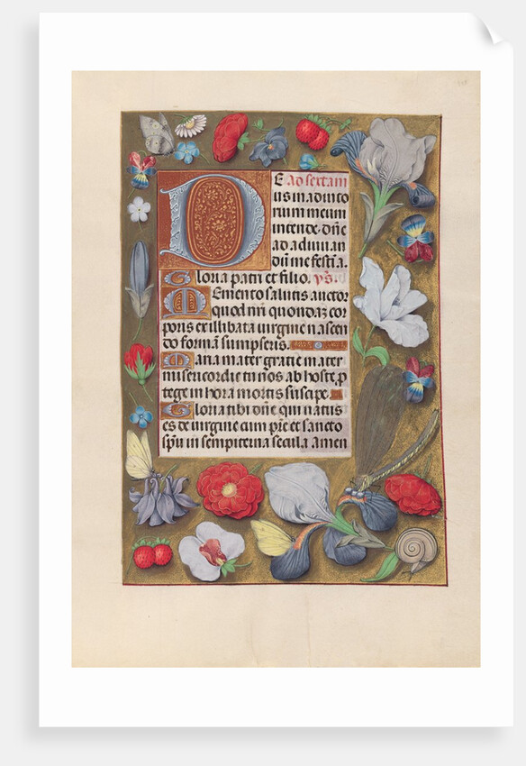 Hours of Queen Isabella the Catholic, Queen of Spain: Fol. 137r, c. 1500 by Master of the First Prayerbook of Maximillian