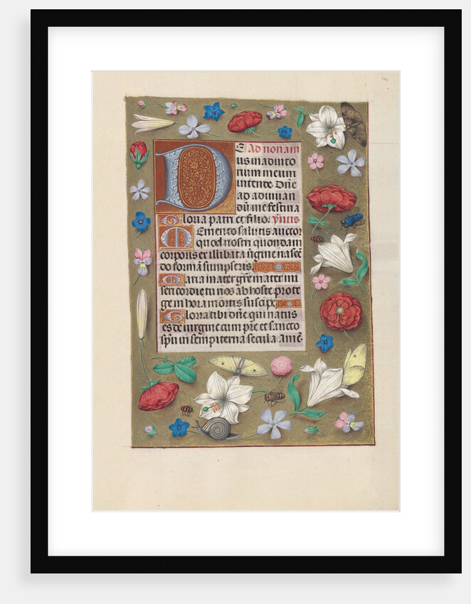Hours of Queen Isabella the Catholic, Queen of Spain: Fol. 142r, c. 1500 by Master of the First Prayerbook of Maximillian
