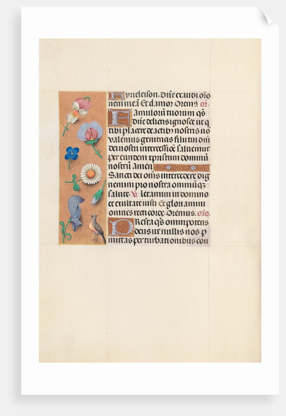 Hours of Queen Isabella the Catholic, Queen of Spain: Fol. 144v, c. 1500 by Master of the First Prayerbook of Maximillian