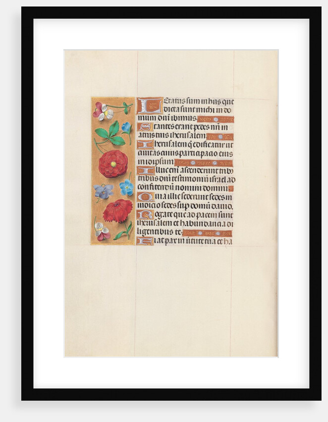 Hours of Queen Isabella the Catholic, Queen of Spain: Fol. 148v, c. 1500 by Master of the First Prayerbook of Maximillian