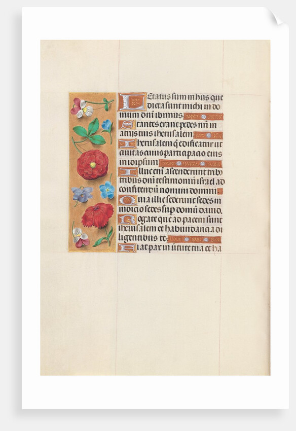 Hours of Queen Isabella the Catholic, Queen of Spain: Fol. 148v, c. 1500 by Master of the First Prayerbook of Maximillian