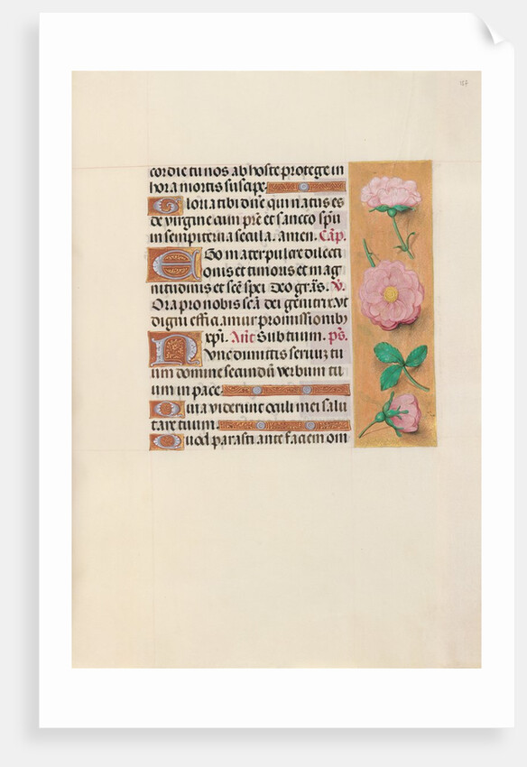 Hours of Queen Isabella the Catholic, Queen of Spain: Fol. 157r, c. 1500 by Master of the First Prayerbook of Maximillian