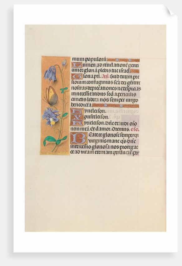 Hours of Queen Isabella the Catholic, Queen of Spain: Fol. 157v, c. 1500 by Master of the First Prayerbook of Maximillian