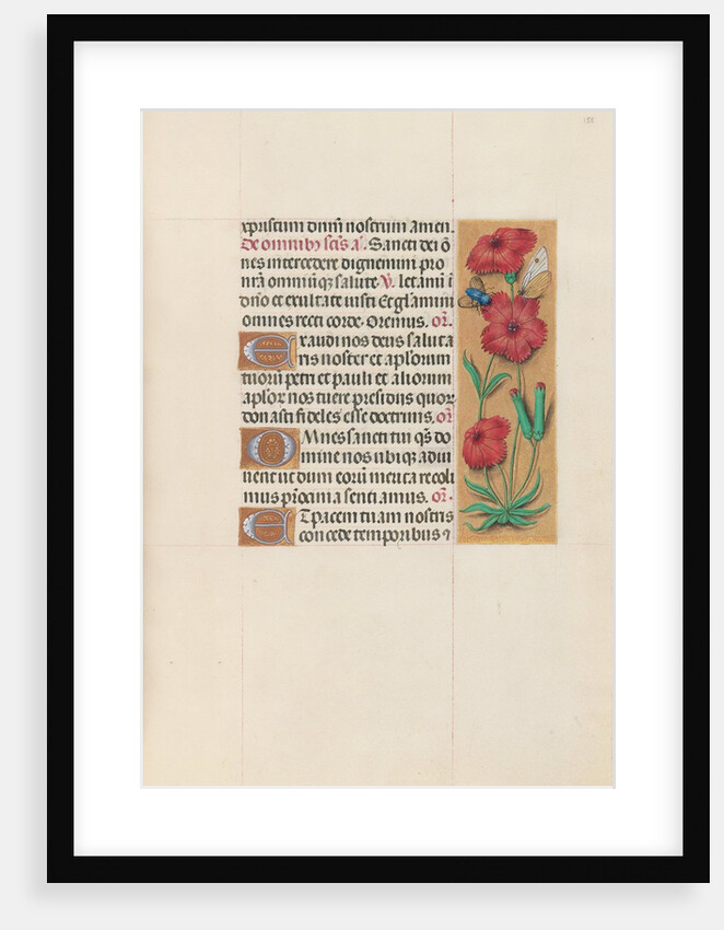 Hours of Queen Isabella the Catholic, Queen of Spain: Fol. 158r, c. 1500 by Master of the First Prayerbook of Maximillian