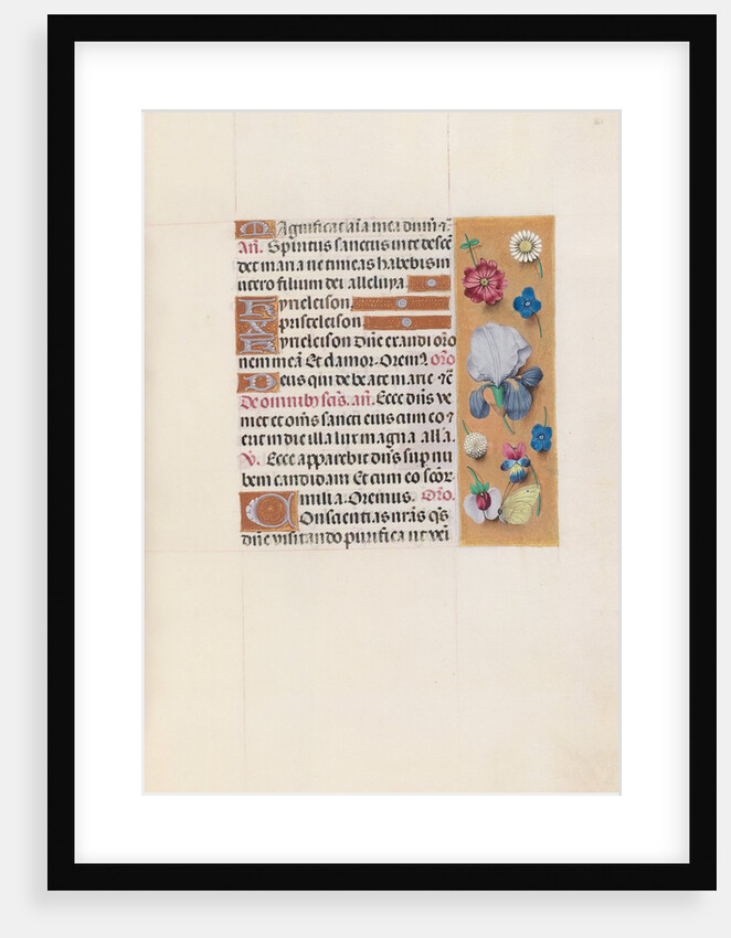 Hours of Queen Isabella the Catholic, Queen of Spain: Fol. 161r, c. 1500 by Master of the First Prayerbook of Maximillian