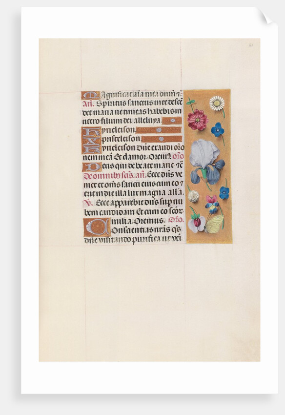 Hours of Queen Isabella the Catholic, Queen of Spain: Fol. 161r, c. 1500 by Master of the First Prayerbook of Maximillian