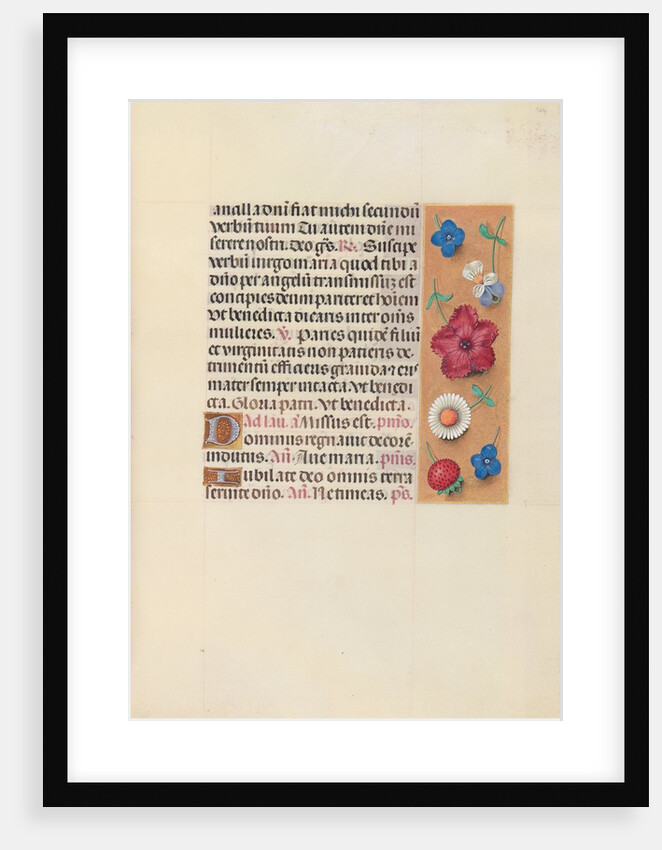 Hours of Queen Isabella the Catholic, Queen of Spain: Fol. 164r, c. 1500 by Master of the First Prayerbook of Maximillian