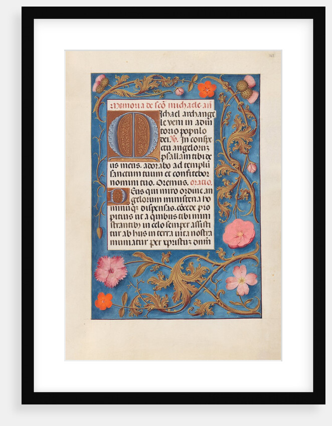 Hours of Queen Isabella the Catholic, Queen of Spain: Fol. 168r, c. 1500 by Master of the First Prayerbook of Maximillian