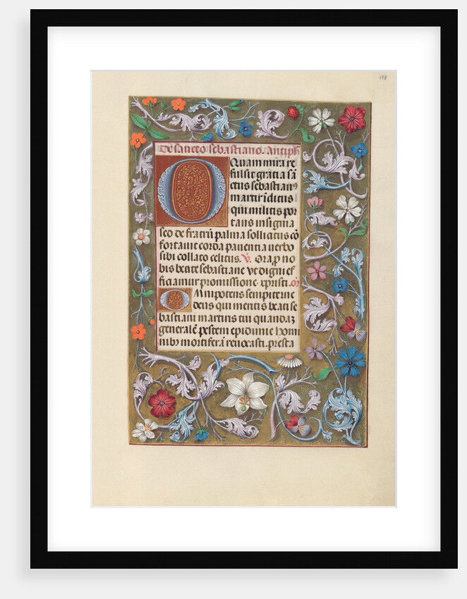 Hours of Queen Isabella the Catholic, Queen of Spain: Fol. 178r, c. 1500 by Master of the First Prayerbook of Maximillian