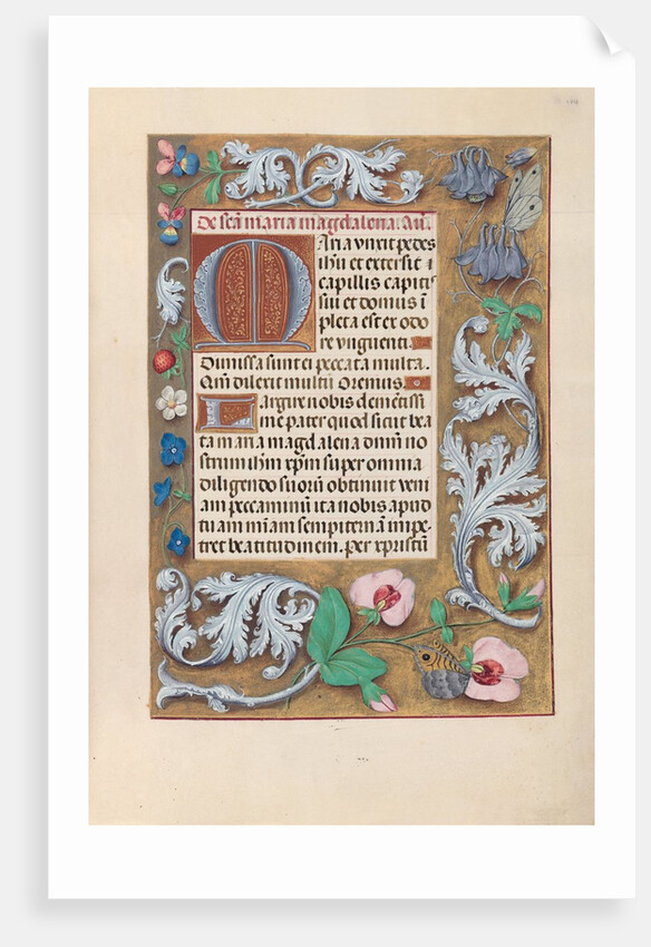 Hours of Queen Isabella the Catholic, Queen of Spain: Fol. 194r, c. 1500 by Master of the First Prayerbook of Maximillian