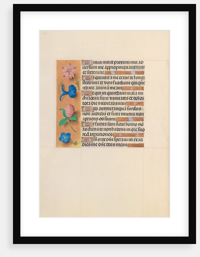 Hours of Queen Isabella the Catholic, Queen of Spain: Fol. 203v, c. 1500 by Master of the First Prayerbook of Maximillian