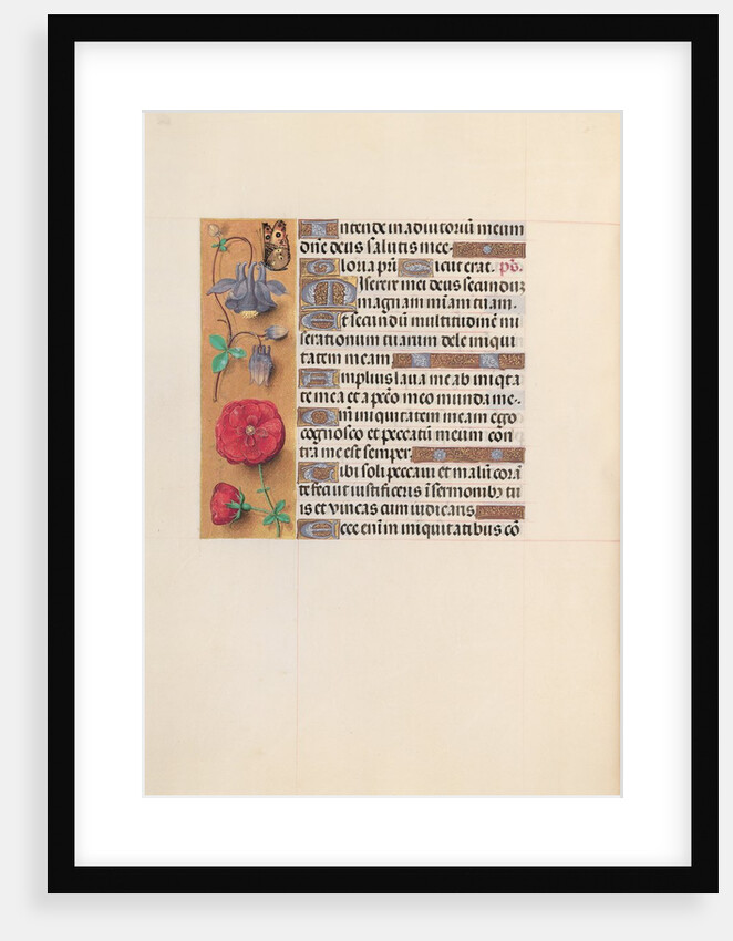 Hours of Queen Isabella the Catholic, Queen of Spain: Fol. 204v, c. 1500 by Master of the First Prayerbook of Maximillian