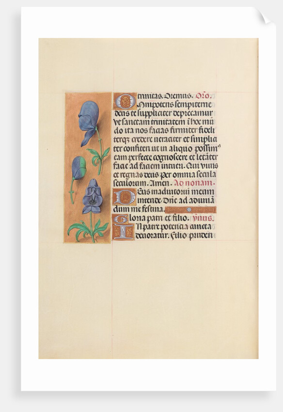 Hours of Queen Isabella the Catholic, Queen of Spain: Fol. 20v, c. 1500 by Master of the First Prayerbook of Maximillian