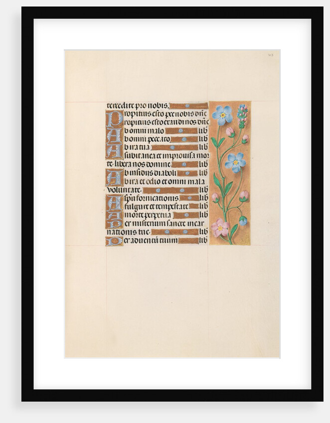 Hours of Queen Isabella the Catholic, Queen of Spain: Fol. 213r, c. 1500 by Master of the First Prayerbook of Maximillian