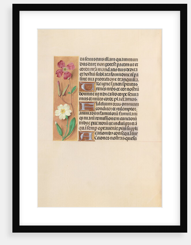 Hours of Queen Isabella the Catholic, Queen of Spain: Fol. 217v, c. 1500 by Master of the First Prayerbook of Maximillian