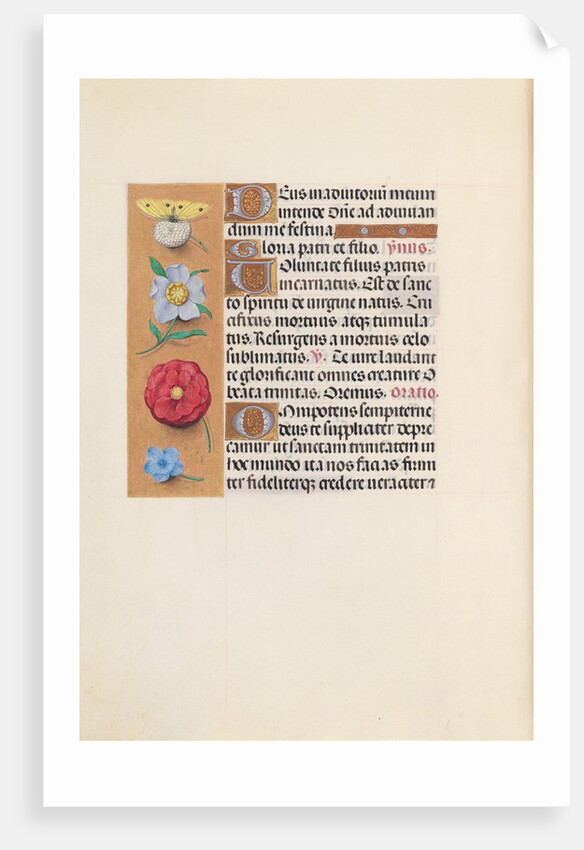 Hours of Queen Isabella the Catholic, Queen of Spain: Fol. 21v, c. 1500 by Master of the First Prayerbook of Maximillian