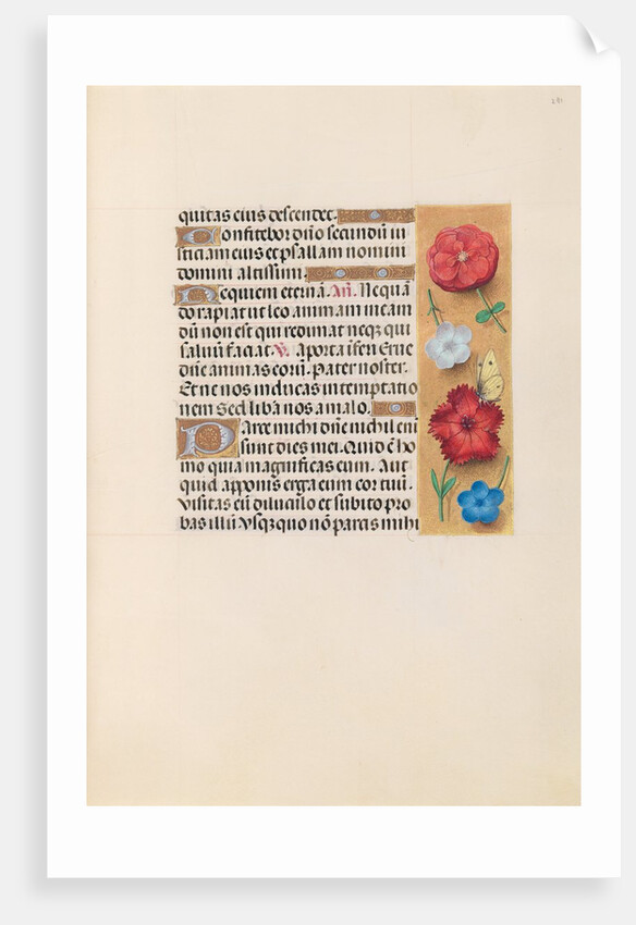 Hours of Queen Isabella the Catholic, Queen of Spain: Fol. 231r, c. 1500 by Master of the First Prayerbook of Maximillian