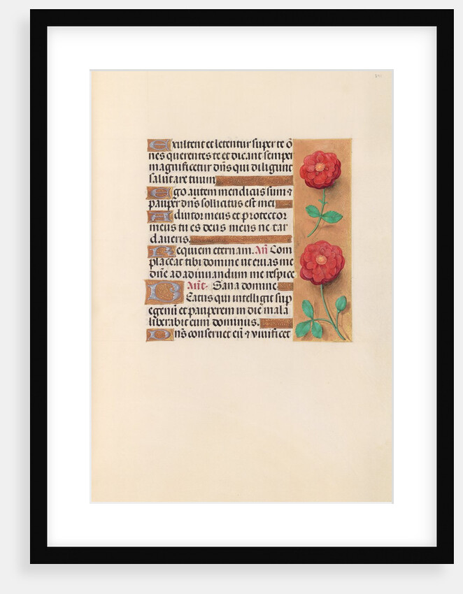 Hours of Queen Isabella the Catholic, Queen of Spain: Fol. 241r, c. 1500 by Master of the First Prayerbook of Maximillian