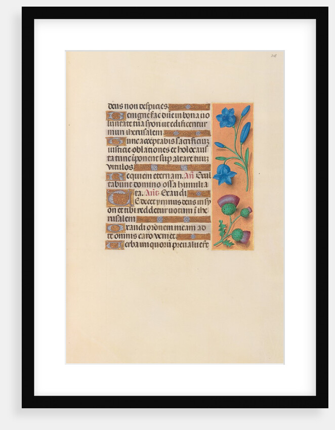 Hours of Queen Isabella the Catholic, Queen of Spain: Fol. 248r, c. 1500 by Master of the First Prayerbook of Maximillian