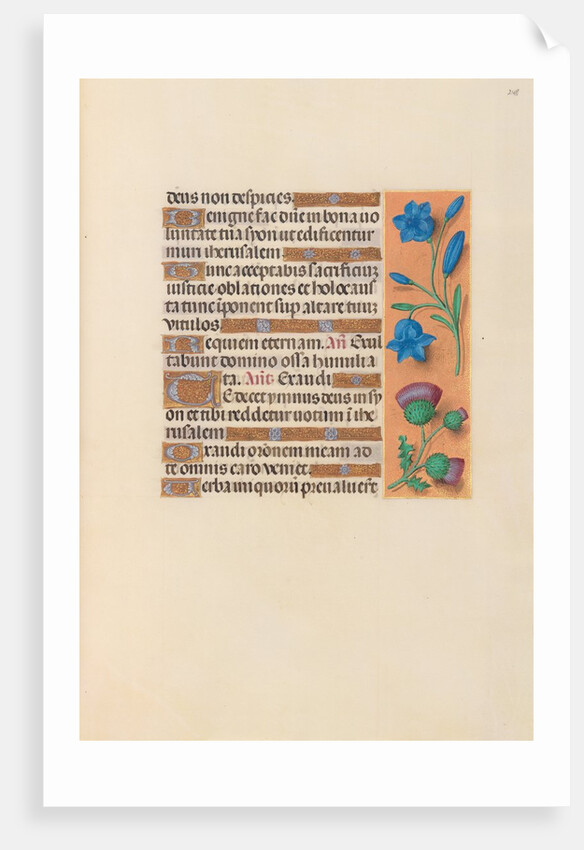 Hours of Queen Isabella the Catholic, Queen of Spain: Fol. 248r, c. 1500 by Master of the First Prayerbook of Maximillian