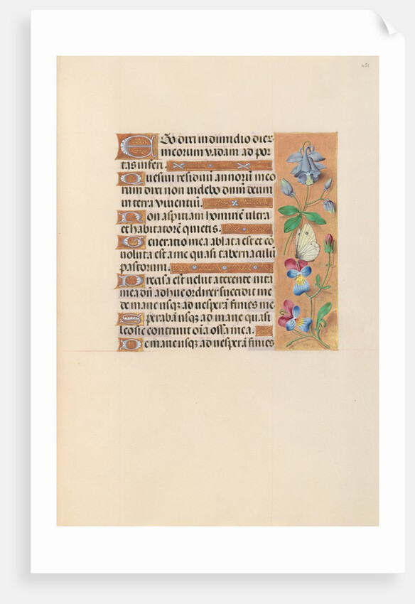Hours of Queen Isabella the Catholic, Queen of Spain: Fol. 251r, c. 1500 by Master of the First Prayerbook of Maximillian