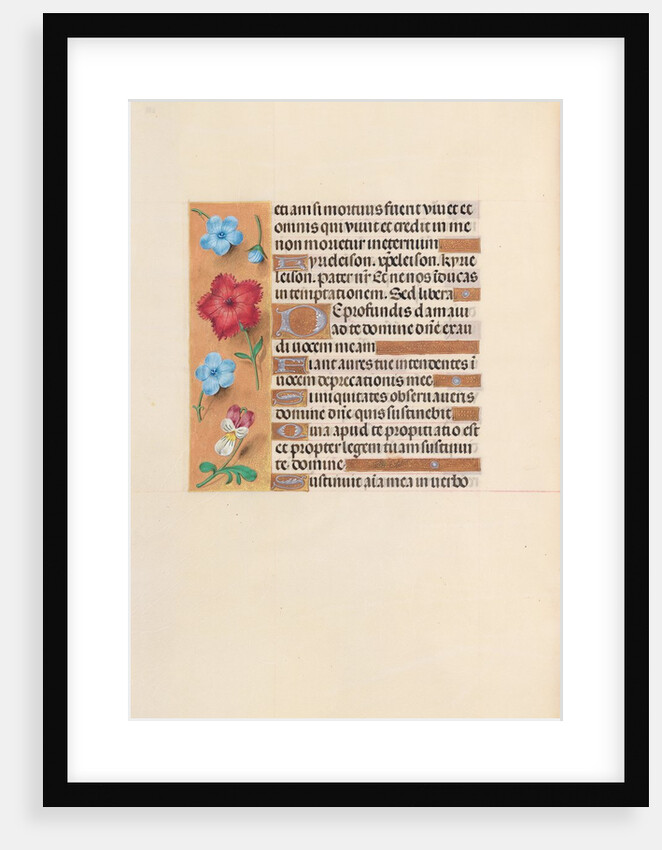 Hours of Queen Isabella the Catholic, Queen of Spain: Fol. 255v, c. 1500 by Master of the First Prayerbook of Maximillian