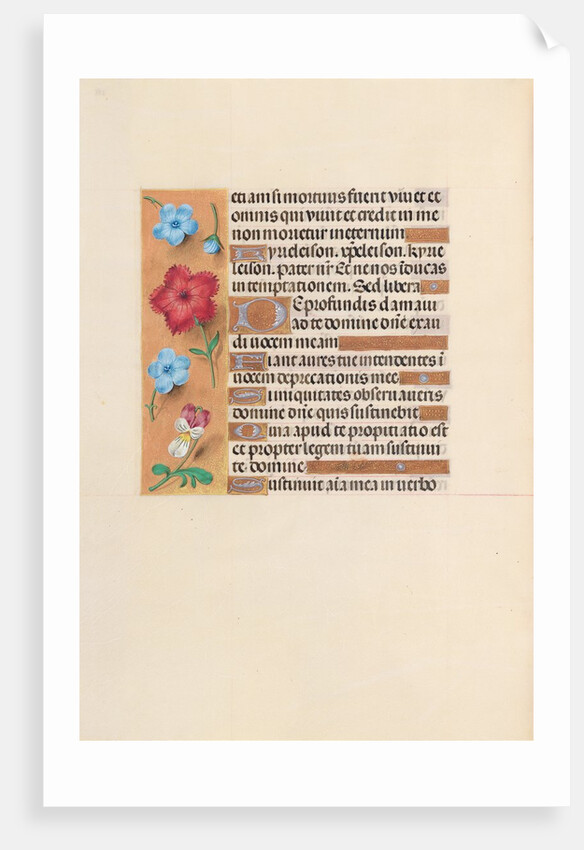 Hours of Queen Isabella the Catholic, Queen of Spain: Fol. 255v, c. 1500 by Master of the First Prayerbook of Maximillian