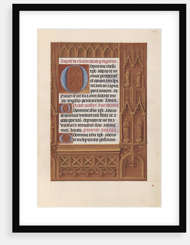 Hours of Queen Isabella the Catholic, Queen of Spain: Fol. 265r, c. 1500 by Master of the First Prayerbook of Maximillian