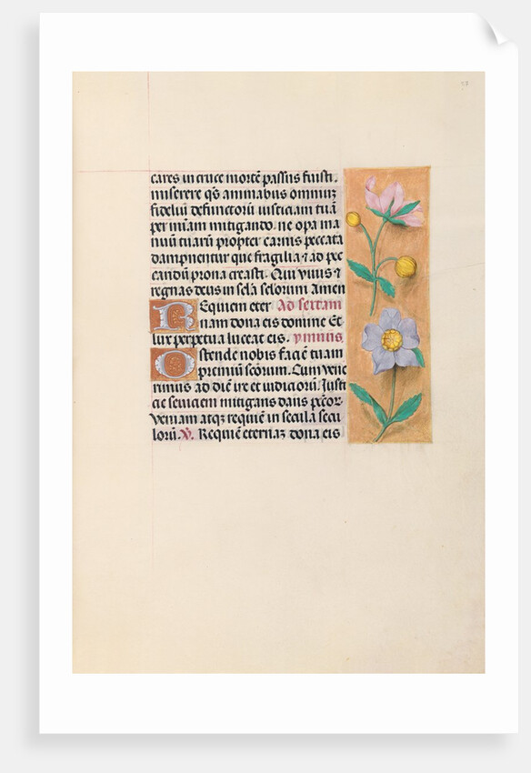 Hours of Queen Isabella the Catholic, Queen of Spain: Fol. 27r, c. 1500 by Master of the First Prayerbook of Maximillian